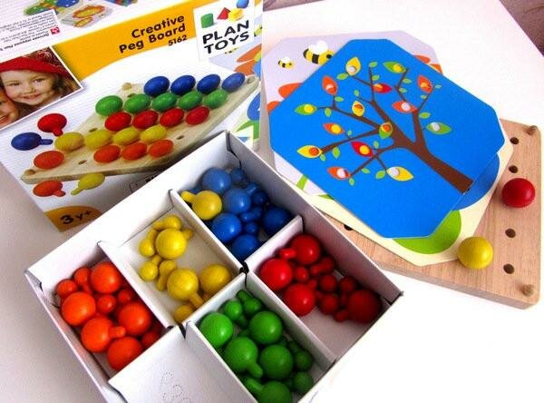 Разноцветная мозаика поможет малышу выучить цвета