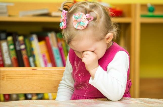 На привыкание малыша к детскому саду может потребоваться до полугода